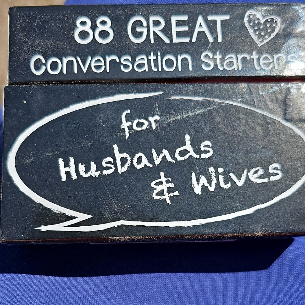 88 Great Conversation Starters Card Game - Black